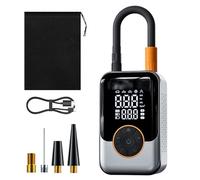 Pompa Pneumatici - Inflatore Pneumatici, Compressore d'aria Portatile per Auto con Display LCD Digitale, Batteria Esterna senza Fili per Moto, Veicolo E Attività All'aperto