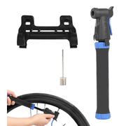 Pompa portatile per bicicletta, compatta, per gonfiare pneumatici ad alta pressione, per ciclismo, corsa, viaggi, campeggio, pendolarismo quotidiano, uomini e donne