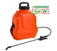 Pompa irroratrice a spalla Stocker - batteria a Litio 8 litri