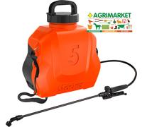 Pompa irroratrice a spalla Stocker - batteria a Litio 5 litri