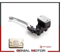 Pompa Radiale Freno DISCACCIATI ø19 Leva SILVER Serb Olio Tappo Serb Champagne