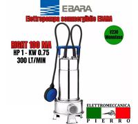 POMPA RIGHT 100 MA - EBARA V230 ELETTROPOMPE SOMMERGIBILI in AISI 304