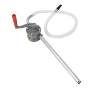 Pompa Rotativa Pompa Olio in Lega di Alluminio 5L Supporto Pompa Olio Manuale Rotazione in Senso Orario per il Pompaggio di Benzina Olio Motore Cherosene Olio Idraulico