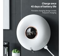 Pompa Sapone Ricaricabile Efficiente Design a Parete per Cucina Bagno 280ml