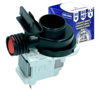 Pompa Scarico Lavatrice con una Potenza di 30W con Codice Originale 140000738017 per Electrolux per AEG per Juno per Zanker per Zanussi - Garanzia di 10 Anni - MONTERAL