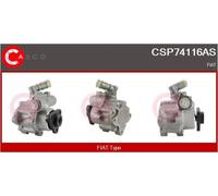 Pompa servosterzo idraulico senza puleggia CSP74116AS CASCO per FIAT