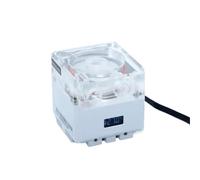 Pompa silenziosa PWM intelligente for il raffreddamento dell'acqua del PC(Silver,12V RGB Manual Ctrl)