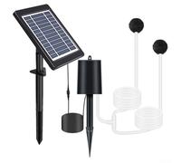 Pompa solare dell'ossigeno 3W per gli stagni del giardino e gli acquari uso efficiente di energia dei carri armati con il modo intermittente