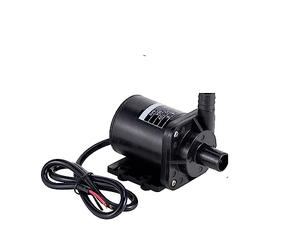 Pompa solare per acqua, Pompa ad acqua solare senza spazzole DC 12V sommersa Pannello Elettromagnetico Anfibio Giardino Acquario acquario(Only Pump)