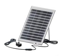 Pompa solare per laghetto a immersione, 3 W, 200 l/h, con modulo solare in vetro, silenziosa, senza spazzole, per laghetti da giardino, fontane, cascata d'acqua, bagno per uccelli, laghetto per pesci