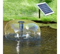 POMPA SOLARE PER LAGHETTO PER LAGHETTO DA GIARDINO FONTANA DA GIARDINO FONTANA DA GIARDINO Oasis 1300-1 Set pompa solare per laghetto POMPA A CASCATA D'ACQUA A CASCATA STREAM per giardino e LAGHETTO