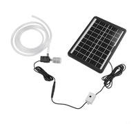 Pompa solare sommergibile da 12 V CC con modulo fotovoltaico da 6 W 9 V per stagno, fontana, acquario, roccioso, attività di aerazione con filtro