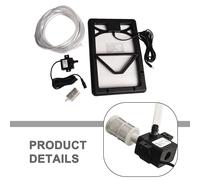 Pompa Solare Sommersa per Filtrazione Pesci Laghetto Adatto per Vari Contenitori