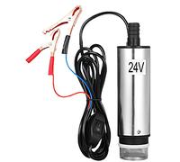 Pompa sommergibile 12V/24V per il rifornimento di trasferimento dell'acqua dell'olio diesel con schermo, pompa del carburante elettrodinamica