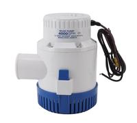 Pompa Sommergibile 4000GPH, Pompa Elettrica DC Automatica per Svuotamento Piscine, Stagno, Vasca Idromassaggio - Resistente alla Erosione, Silenziosa, Multiuso per Giardino e (12V)