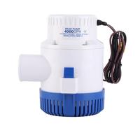 Pompa Sommergibile 4000GPH, Pompa Elettrica DC Automatica per Svuotamento Piscine, Stagno, Vasca Idromassaggio - Resistente alla Erosione, Silenziosa, Multiuso per Giardino e (24 V)