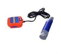 Pompa sommergibile a batteria senza fili per olio e acqua, 18 V, con cavo da 2,4 m, per carburante diesel, portata 40-60L/min