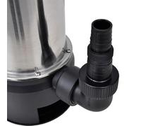 Pompa sommergibile ad alte prestazioni, 1100 W, 16500 l/h, per giardino, piscina e cantiere, robusta e potente, ideale per un rapido drenaggio