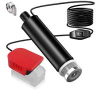 Pompa sommergibile compatibile con batteria Einhell da 18 V, 30 l/min, Lift 15 FT, pompa dell'acqua alimentata da 120 W, pompa di trasferimento per fontane profonde per giardino, campeggio, piscina