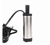 Pompa sommergibile elettrica 12v 24v, pompa di trasferimento carburante, guscio in acciaio inossidabile, 12l/min, 12 24 V Volt for pompaggio di acqua gasolio(12v Clip)