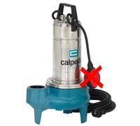 Pompa sommergibile GQS Vortex Acqua Sporca GQS50-9 0,75kW 1Hp 400V Calpeda