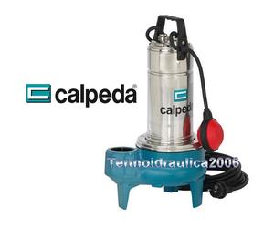 Pompa sommergibile GQSM Vortex Acqua Sporca GQS50-8m 0,55kW 0,75Hp 230V Calpeda