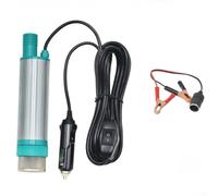 Pompa sommergibile per trasferimento carburante, 12 V/24 V, pompa elettrica portatile per trasferimento di acqua e diesel, con cavo di alimentazione da 2,5 m, a basso rumore, per veicoli, barche