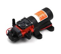 Pompa sommergibile piccola regolabile Pompa acqua marina a membrana autoadescante 35 PSI, 12 V/24 V, 2,4 bar, for doccia WC motore fornimento(12 V)