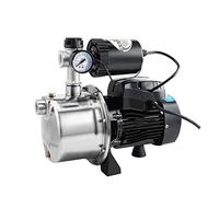 Pompa sommergibile piccola regolabile Pompa autoadescante a pressione intelligente in acciaio inox per uso domestico, 220 V, 1500 W, pompa per pozzo, pompa booster a portata di aspirazione grande(JET