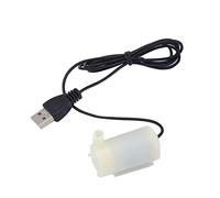 Pompa sommergibile Pompa per acqua ultra silenzios Mini pompa a motore brushless a basso rumore, micro pompa sommergibile, piccola pompa for acqua, alimentazione USB for fontana, fiori(White)
