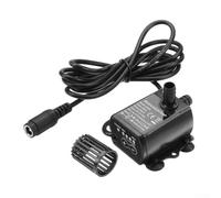 Pompa sommergibile senza spazzole da 20 W, portata 400 l/h per acquari e laghetti, facile da pulire