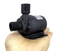 Pompa sommergibile silenziosa DC12V senza spazzole DC24V 1000L/H 8M Testa 1/2" Pompa di spinta for doccia, scaldabagno for fontana(24V wiring,Pump and 16mm)