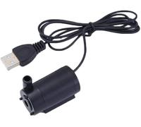 Pompa sommergibile USB Micro Alimentata Mini Fontana Acquario Serbatoi Acqua Pompa USB Acquario Fontana Pesci Dc 5V 2-3L / Min