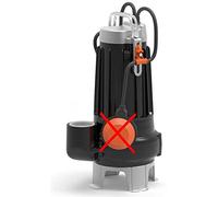 POMPA Sommergibile VORTEX Acque Luride GHISA 1,5Hp VXC15/45N 10M 380V Pedrollo