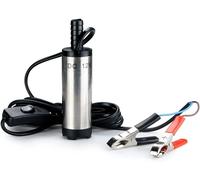 POMPA SOMMERSA 12V IMMERSIONE PER TRAVASO OLIO ACQUA GASOLIO CARBURANTE 3 MT