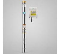 POMPA SOMMERSA 3" + QUADRO COMANDO HP 1,5 V220 7CM INOX 3SDM3/31 IDEALSTAR