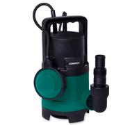 VONROC Pompa sommersa. Pompa ad immersione 400W - 8000l/h per acque sporche e pulite. Con galleggiante