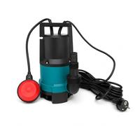 Pompa Sommersa 400W per Acque Chiare e Scure 8000L/H con Galleggiante Automatico Elettropompa ad Immersione per Cantine Pozzi Piscine