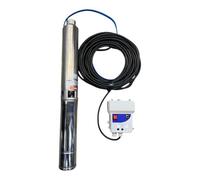 POMPA SOMMERSA 4GS11 HP1.5 V230 LOWARA CON CAVO E SALVAMOTORE BOX CON GIUNTURA E MUFFOLA GIA' FATTA (40MT+SALVAMOTORE)