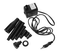 Pompa Sommersa 8w 220v per Fontanella e Acquario, Nero ABS | Portata 600 L/h, Sollevamento 1,2m, Risparmio Energetico, Circolazione Continua, per Pesci e Aree Verdi