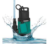 VONROC Pompa sommersa 900W - 16000 l/h per acque sporche e pulite. Con galleggiante