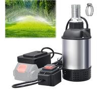 Pompa Sommersa a Batteria 21V Compatibile con Makita Batteria per Acqua