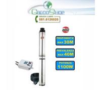 Pompa sommersa acque chiare 1100W Elem Master Pump - MPDEEP1100-45M