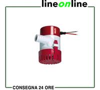 Pompa sommersa acque chiare Valex ES550 1370823 12V per locali allagati
