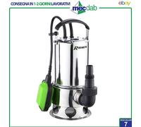 Pompa Sommersa Acque Scure 1100W 16.500L/h - PRPVC1101CI