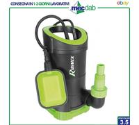 Pompa Sommersa Acque Scure 400W 500L/h - Ribimex PRPVC402