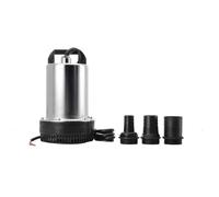 Pompa Sommersa Acque Sporche DC 12V 6000 l/h 160W, Pompa dell'acqua Sporca Pompa Sommergibile, Pompe Piccole Dimensioni in Acciaio Inox Pompa per Pozzi Profondi, Diametro Uscita 25mm/40mm/50mm