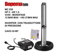 POMPA SOMMERSA AUTOMATICA AD INVERTER CON CONTROLLO VELOCITA' HP1-1.5-2 V230 MON