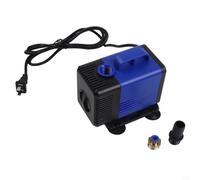 Pompa sommersa da 220 V 80 W per motore mandrino CNC, raffreddamento ad acqua, 0,8/1,5/2,2 kW, accessorio per macchina per incisione con altezza di 3,5 m, alloggiamento in ABS, durevole, blu e nero