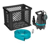 Pompa sommersa per acque sporche 10500 BASIC, set alluvione, Pompe immersione e pressione Nero/Turchese